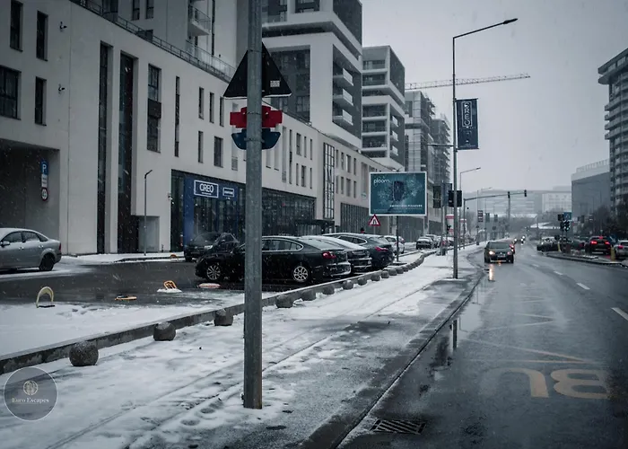 One-Bedroom Duplex With Balcony Near Pipera Metro Διαμέρισμα